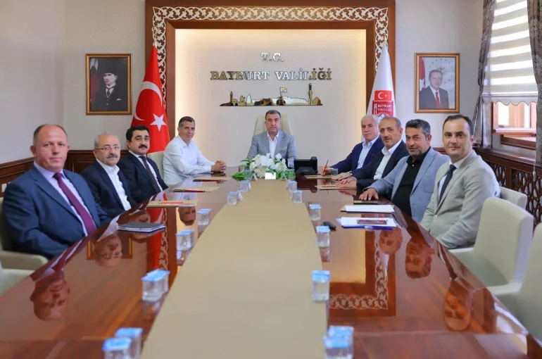 Bayburt OSB yatırımları toplantıda ele alındı