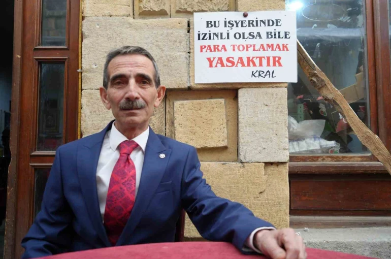 Bayburtlu esnaftan yeni kural: Önce siyaset konuşulmasını şimdi de para toplanmasını yasakladı