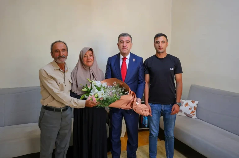 Bayburt’ta 15 Temmuz gazileri ziyaret edildi