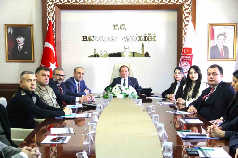 Bayburt’ta çocukların korunmasına yönelik yapılan çalışmalar değerlendirildi