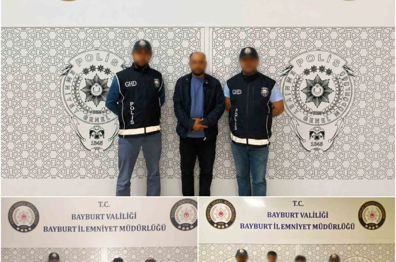 Bayburt’ta düzensiz göçle mücadele: 5 göçmen, 4 organizatör yakalandı