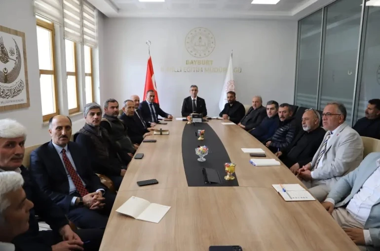 Bayburt’ta LGS ve YKS hazırlıkları ele alındı
