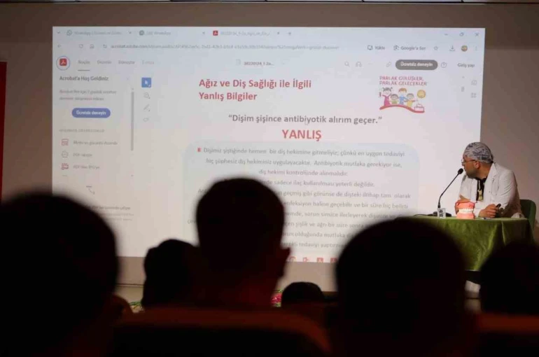 Bayburt’ta lise öğrencilerine ağız ve diş sağlığı eğitimi verildi