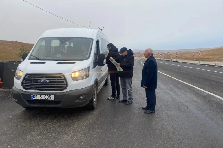 Bayburt’ta okul servislerine yönelik ortak denetim gerçekleştirildi