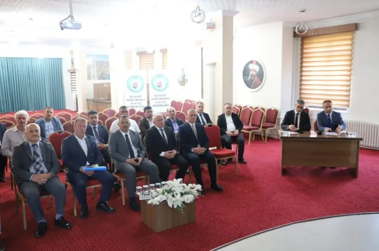 Bayburt’ta sınav güvenliği hazırlıkları değerlendirildi