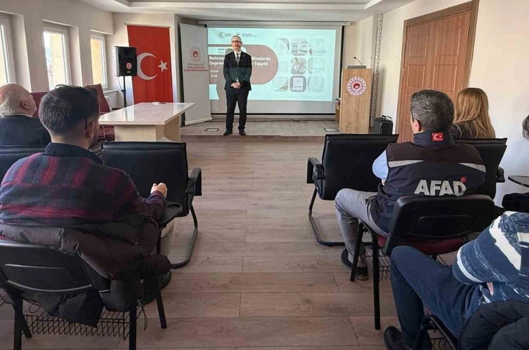 Bayburt’ta teknik personele hasar tespit eğitimi verildi