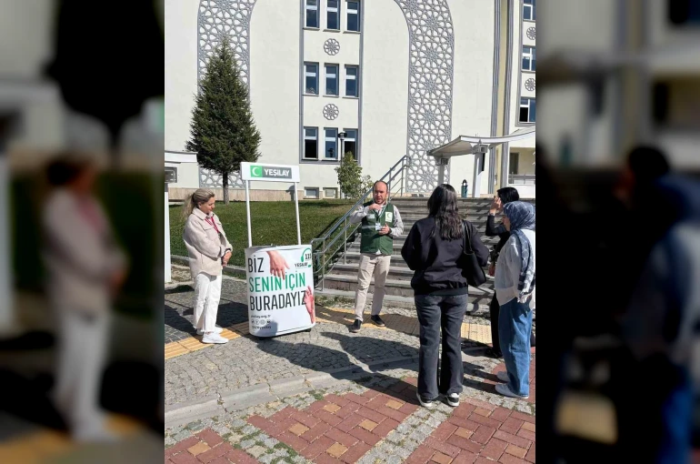 Bayburt’ta üniversite öğrencileri bağımlılıkla mücadele konusunda bilgilendirildi