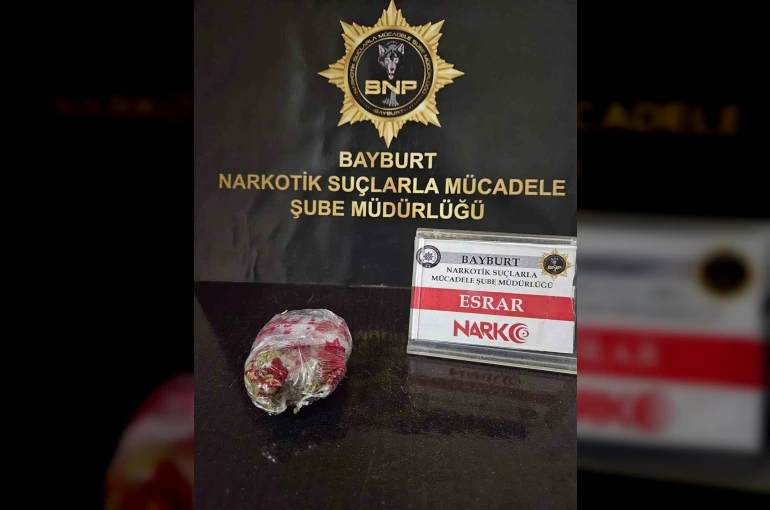 Bayburt’ta uyuşturucuyla mücadele devam ediyor
