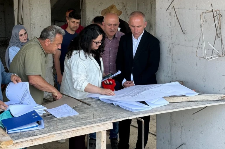 Bayburt’taki şantiyelerde yapı denetimi yapıldı