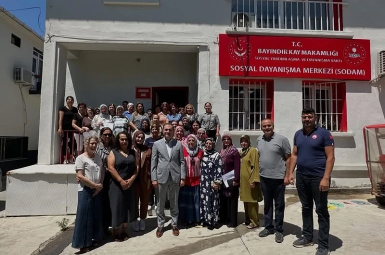 Bayındır’da üreten kadınlara anlamlı tören