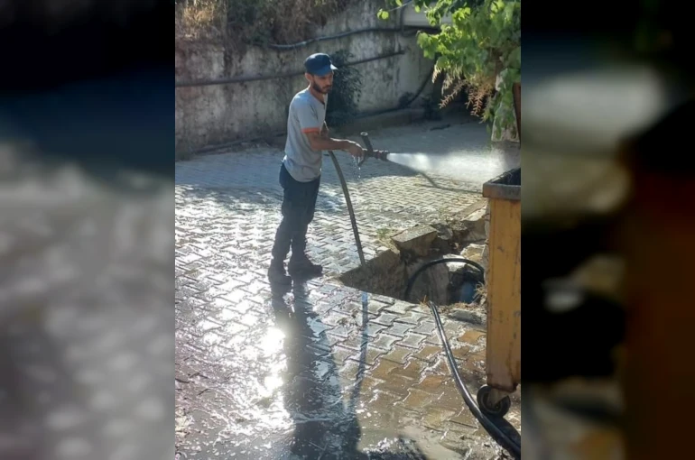 Bayırköy’de altyapı çalışmaları devam ediyor 
