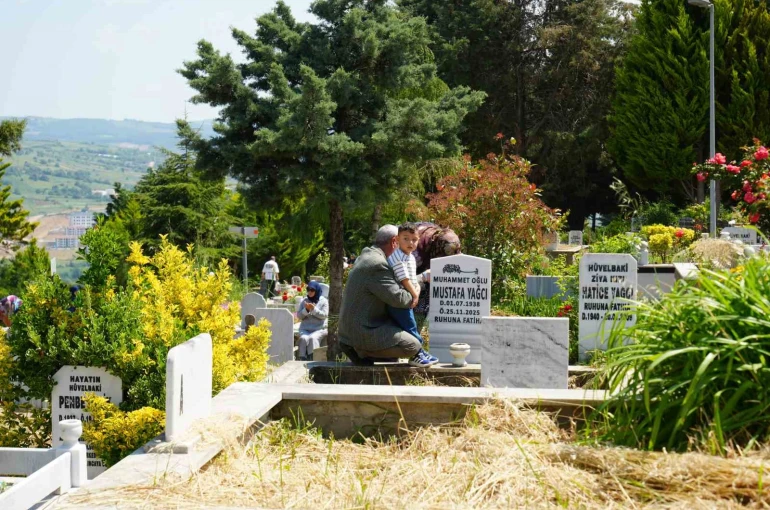 Bayramı eksik karşılayanlardan duygu dolu ziyaret