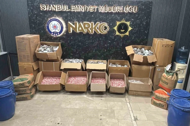 Bayrampaşa ve Güngören’de uyuşturucu operasyonu: 200 milyon değerinde uyuşturucu hap ele geçirildi 