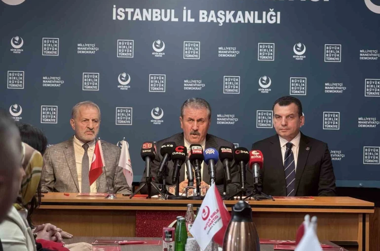 BBP Genel Başkanı Destici: "En çok üzerinde durduğum konulardan birisi bu sahipsiz saldırgan sokak köpekleri"