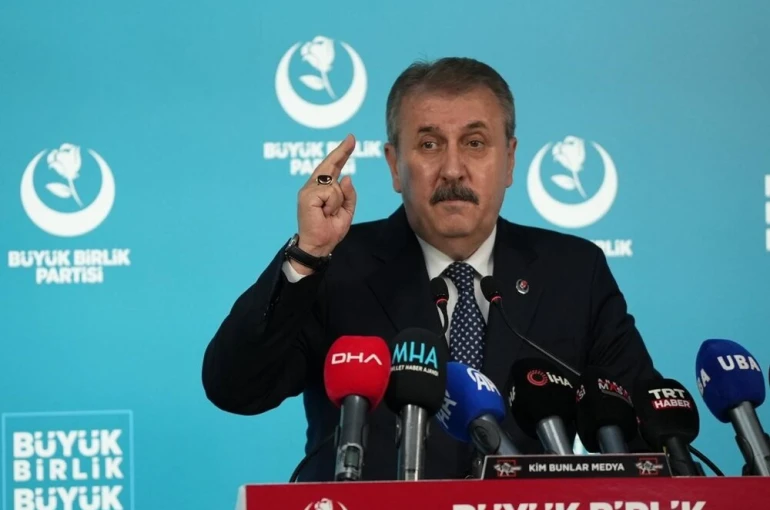 BBP Genel Başkanı Destici: "Müslümanlar sabreder ama günü geldiğinde Kudüs’ün hesabını sorar"