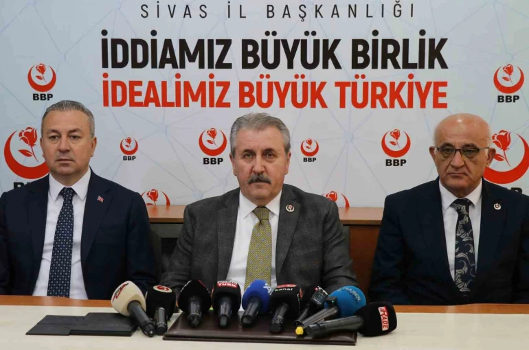 BBP Genel Başkanı Destici: "Türkiye tehdit edilemez"
