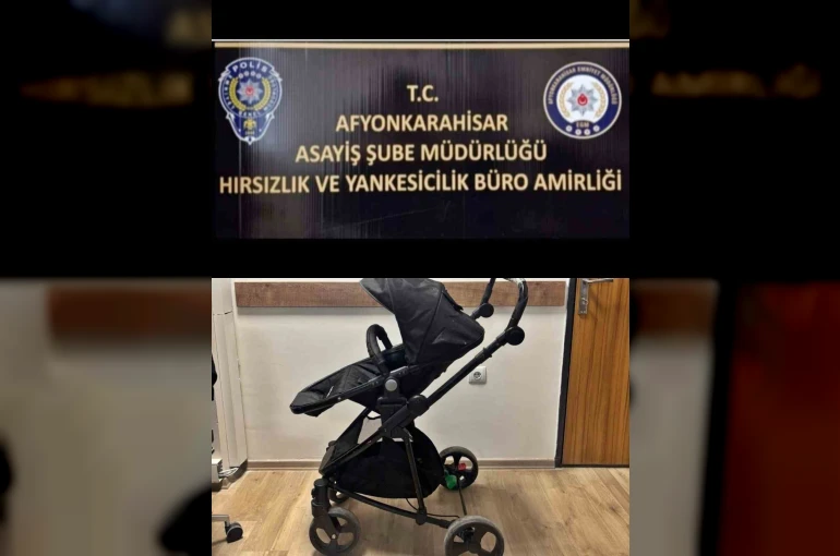 Bebek arabasını bile çalan şüphelileri polis yakaladı 