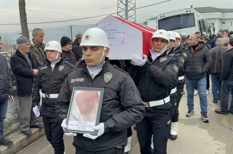 Bekçi Yaşar Soylu, son yolculuğuna uğurlandı