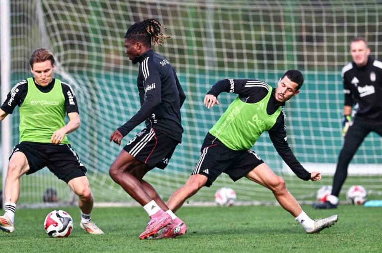 Beşiktaş, Fatih Karagümrük maçı hazırlıklarını sürdürdü