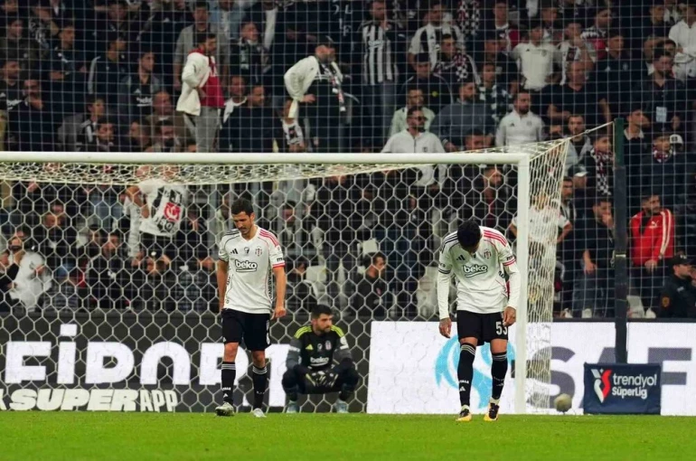 Beşiktaş’ın son 5 maçta 1 galibiyeti bulunuyor