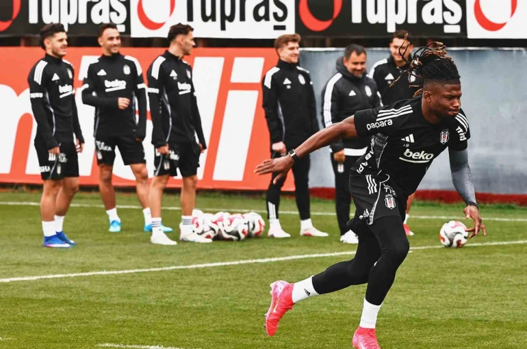 Beşiktaş’ta Samsunspor mesaisi devam etti