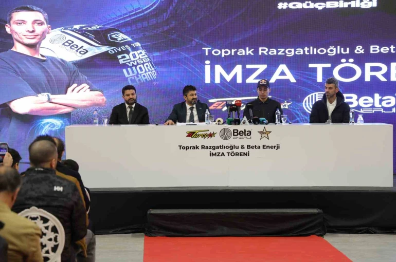 Beta Enerji ve Toprak Razgatlıoğlu arasında ‘Güç Birliği’ anlaşması imzalandı