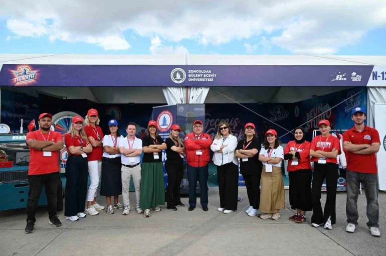 BEUN Rektörü Prof. Dr. Özölçer’den TEKNOFEST’25’e ziyaret