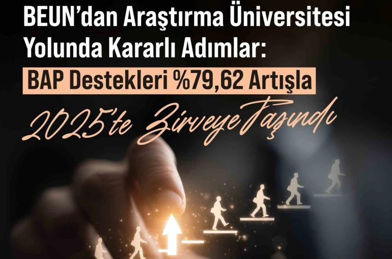 BEUN’da BAP destekleri yüzde 79,62 artışla 2025’te zirveye taşındı