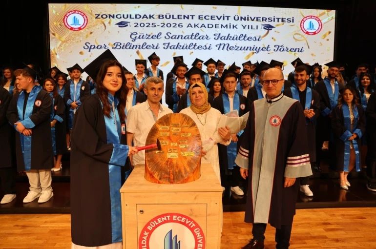 BEUN’da mezuniyet sevinci; Güzel Sanatlar ve Spor Bilimleri Fakülteleri yeni mezunlarını verdi