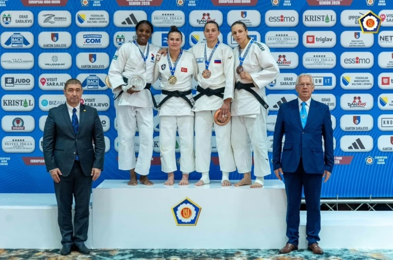 BEUN’lu Millî Judocu Gülenay’dan Avrupa’da altın zafer
