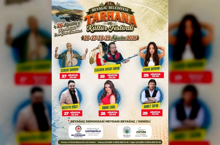 Beyağaç, Tarhana ve Kültür Festivaline hazırlanıyor