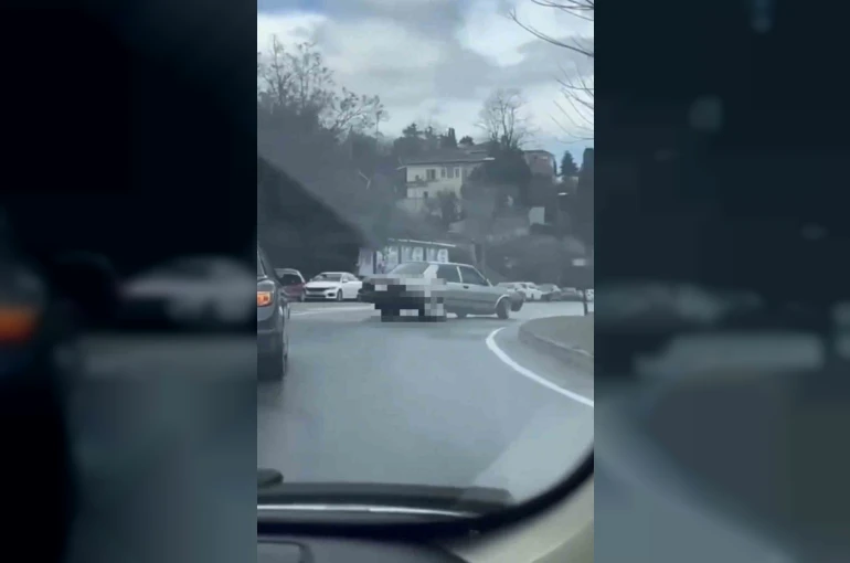 Beykoz’da drift yapan sürücüye 109 bin lira ceza: Ehliyeti alındığı halde direksiyon başına geçmiş
