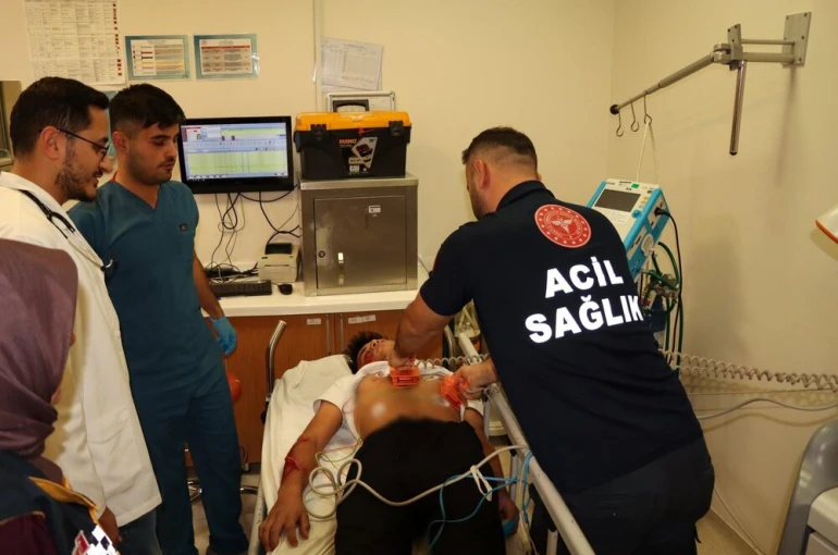 Beyşehir Devlet Hastanesinde tatbikat