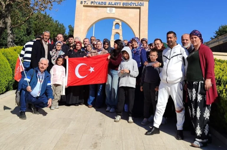 Beyşehirli şehit yakınları ve gaziler ecdatla buluştu