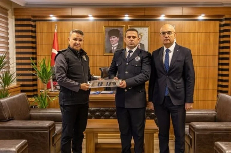 Bilecik İl Emniyet Müdürlüğünde terfi töreni