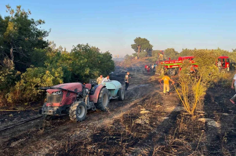 Bilecik sınırına yaklaşan alevler kontrol altına alındı