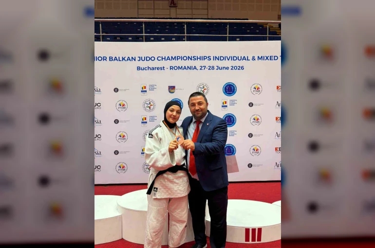 Bilecikli milli judocudan Balkan Şampiyonası’nda bronz madalya