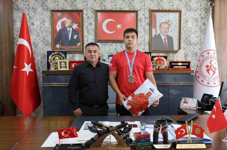 Bilecikli sporcu Avrupa Kupası biletini aldı