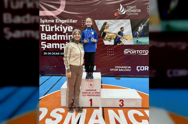 Bilecikli sporcu işitme engelliler şampiyonasından dereceyle döndü