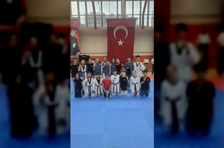 Bilecikli tekvandoculardan madalya yağmuru