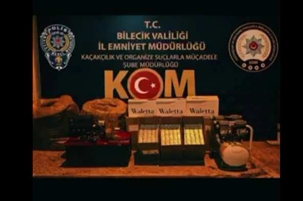 Bilecik’te 156 bin adet makaron ele geçirildi