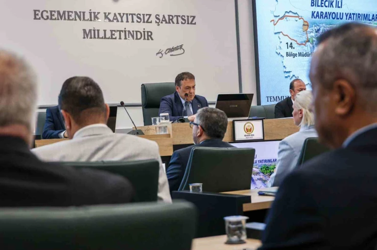 Bilecik’te 21,3 milyarlık yatırım masaya yatırıldı