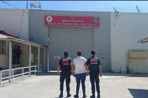 Bilecik’te 7 yıl 7 ay hapis cezası bulunan şahıs yakalandı 