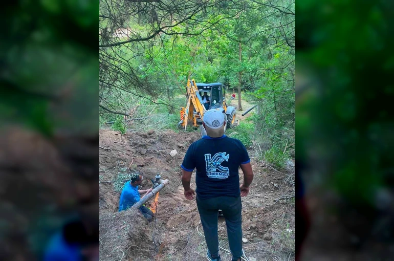 Bilecik’te bir köyün su sorunu çözüldü