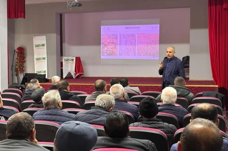 Bilecik’te çiftçiler bilgilendirildi