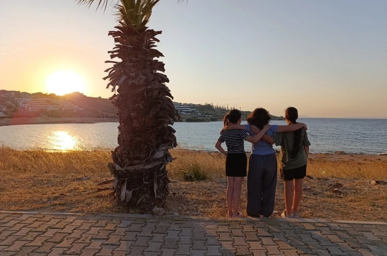Bilecik’te çocuklar Çeşme kampında doyasıya eğlendi