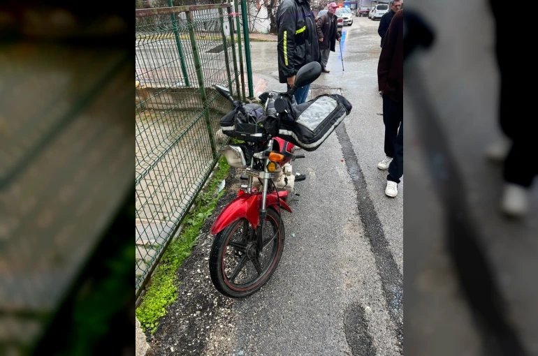 Bilecik’te hafif ticari araç ile motosiklet çarpıştı; 1 yaralı
