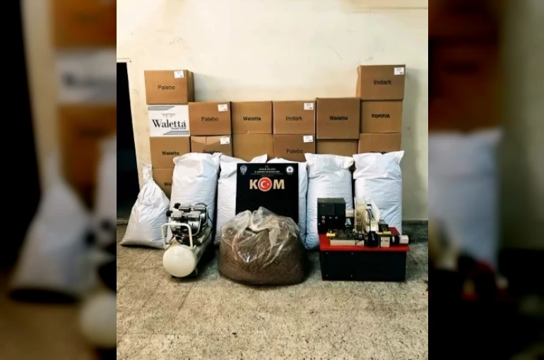 Bilecik’te kaçakçılık operasyonu: 169 bin 400 makaron ele geçirildi