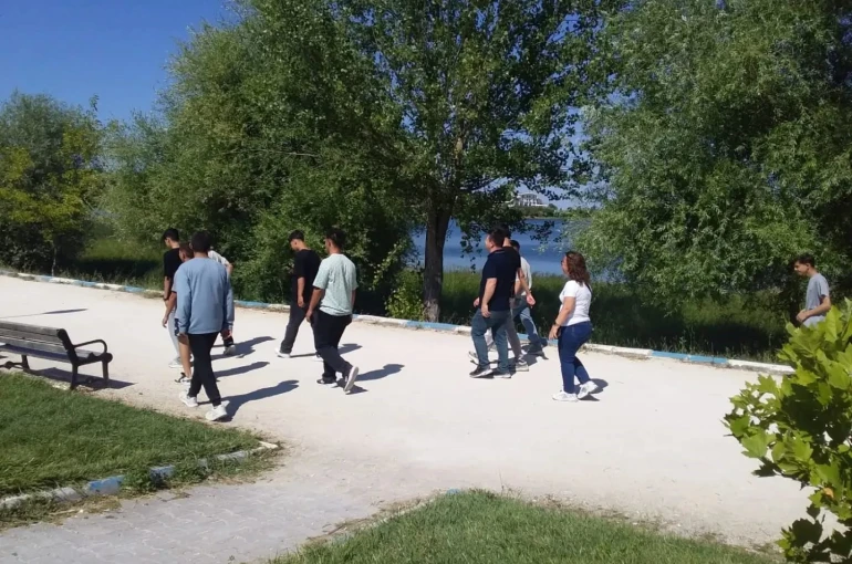 Bilecik’te koruma altındaki çocuklar doğayla buluştu