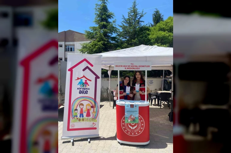 Bilecik’te koruyucu aile tanıtım standı açıldı